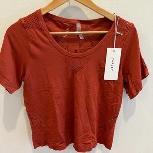 *NWT* Varley Levinson Tee - Pumpkin Latte color size XS/XXS